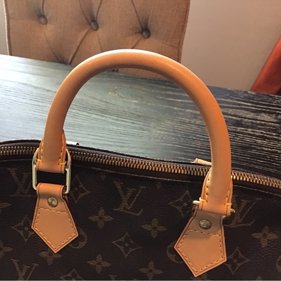 💯%LV ALMA PM BAG ALL LEATHER REDONE LIKE NEW - Picture 4 of 14